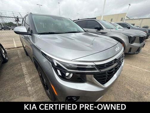 Steel Gray 2024 Kia Seltos EX