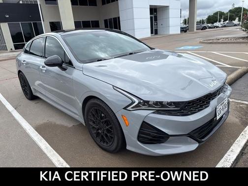 Gray 2023 Kia K5 GT-Line