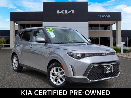 Gravity Gray 2025 Kia Soul LX