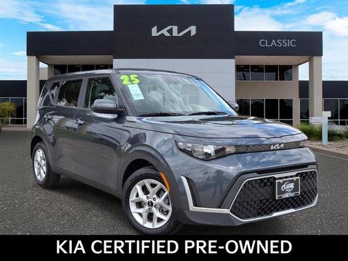 Gravity Gray 2025 Kia Soul LX