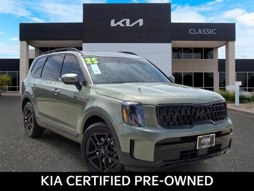 Green 2024 Kia Telluride EX X-Line