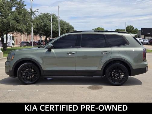 Green 2024 Kia Telluride EX X-Line