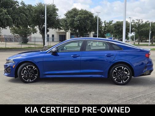 Sapphire Blue 2022 Kia K5 GT-Line