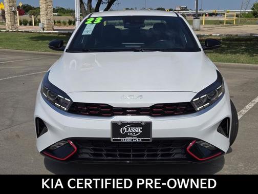 Snow White Pearl 2023 Kia Forte GT-Line