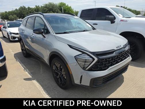 Gray 2025 Kia Sportage X-Line