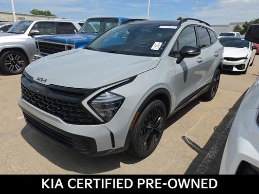 Gray 2025 Kia Sportage X-Line