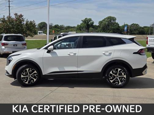 Snow White Pearl 2023 Kia Sportage Hybrid EX