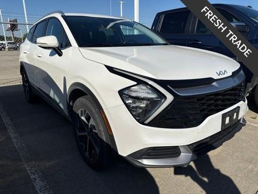 Snow White Pearl 2023 Kia Sportage Hybrid EX