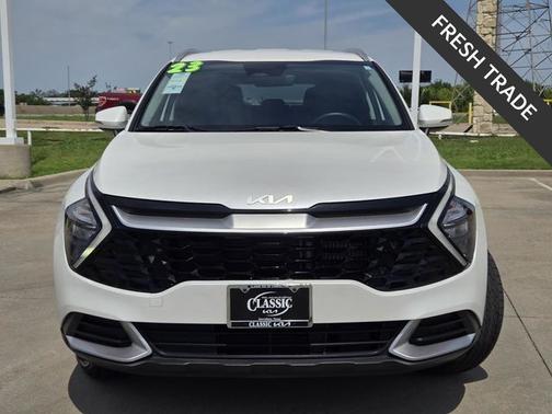 Snow White Pearl 2023 Kia Sportage Hybrid EX