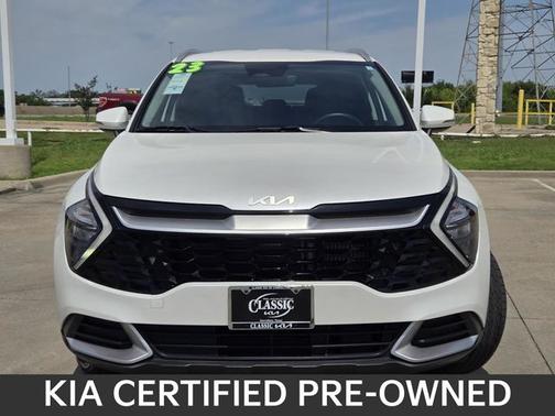 Snow White Pearl 2023 Kia Sportage Hybrid EX