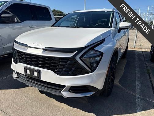 Snow White Pearl 2023 Kia Sportage Hybrid EX