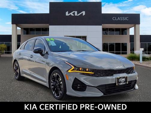 Gray 2024 Kia K5 GT-Line