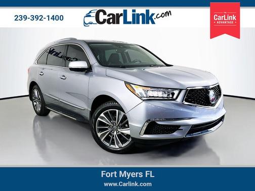 Lunar Silver Metallic 2017 Acura MDX 3.5L w/Technology Package