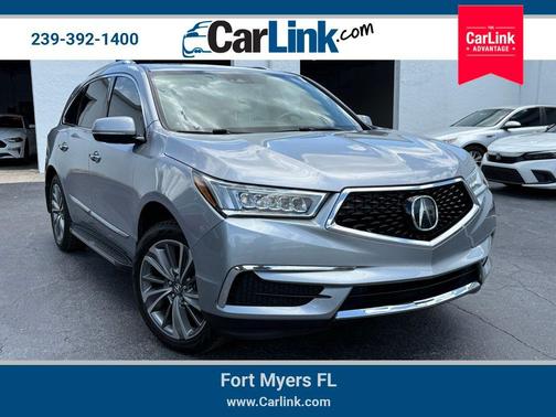 Lunar Silver Metallic 2017 Acura MDX 3.5L w/Technology Package