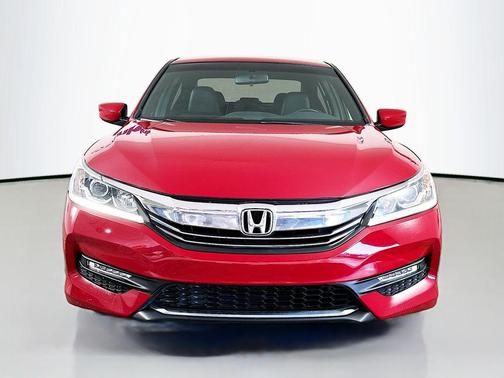 Red 2017 Honda Accord Sport