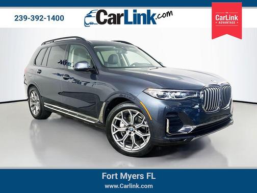Arctic Grey Metallic 2021 BMW X7 xDrive40i