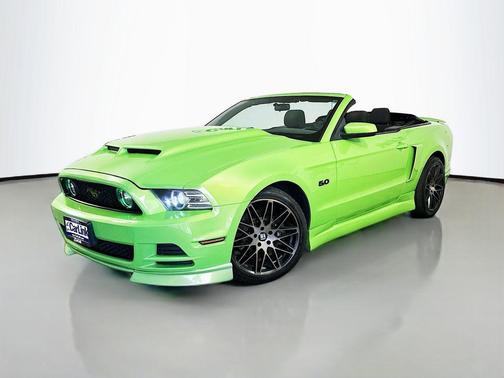 Green Metallic 2014 Ford Mustang GT