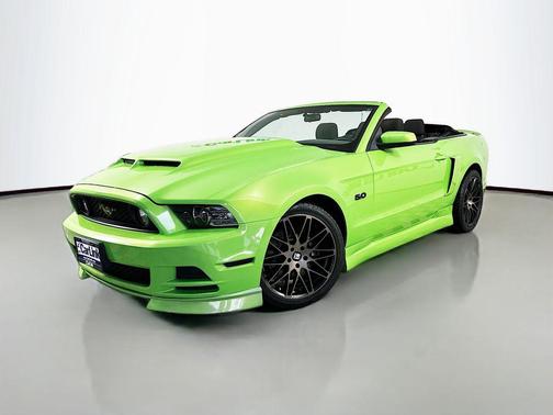 Green Metallic 2014 Ford Mustang GT