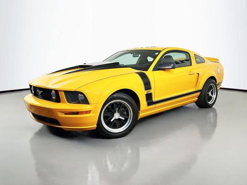 Yellow 2007 Ford Mustang GT