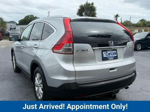 Alabaster Silver Metallic 2012 Honda CR-V EX-L