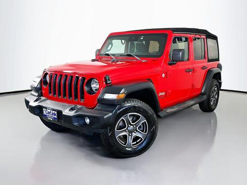 Firecracker Red Clearcoat 2020 Jeep Wrangler Unlimited Sport