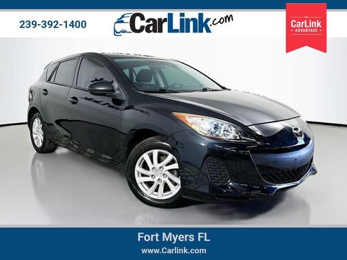 Black Mica 2012 Mazda Mazda3 i Touring