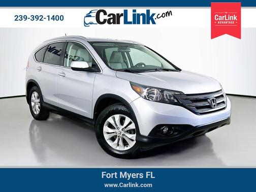Alabaster Silver Metallic 2014 Honda CR-V EX-L