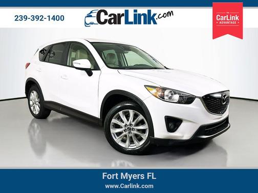 Crystal White Pearl Mica 2015 Mazda CX-5 Grand Touring