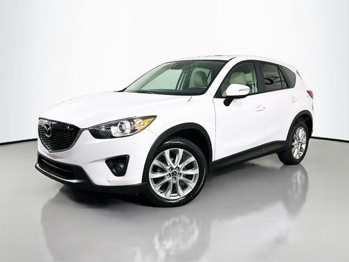 Crystal White Pearl Mica 2015 Mazda CX-5 Grand Touring