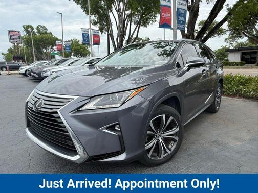 Gray Pearl 2018 Lexus RX 350L Premium