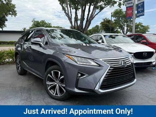 Gray Pearl 2018 Lexus RX 350L Premium
