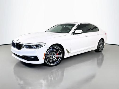 Alpine White 2017 BMW 540 540i
