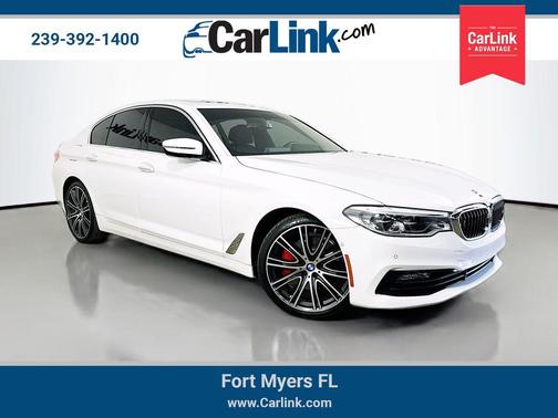 Alpine White 2017 BMW 540 540i