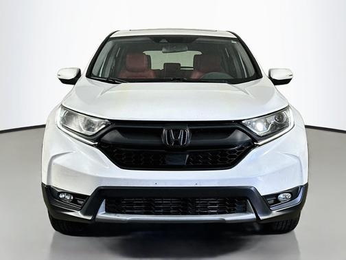 White 2019 Honda CR-V EX