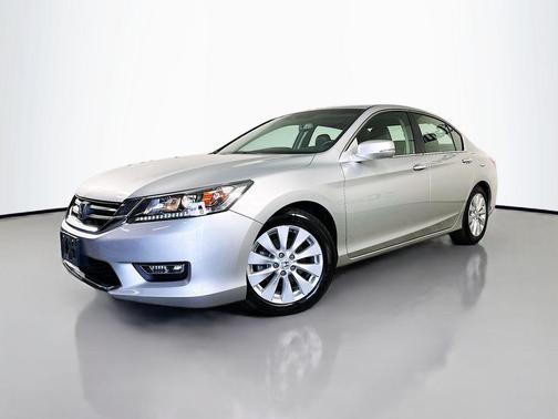 Alabaster Silver Metallic 2013 Honda Accord EX-L