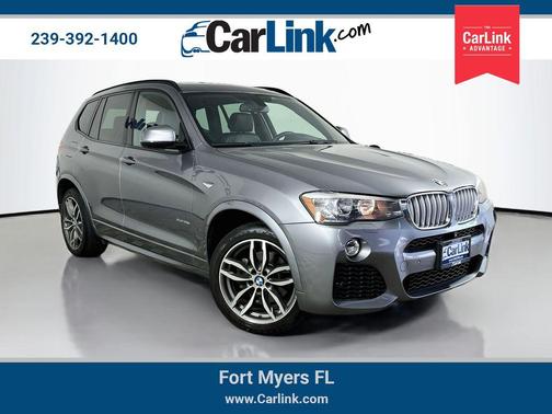 Space Gray Metallic 2015 BMW X3 xDrive28i