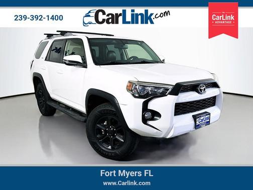 Super White 2016 Toyota 4Runner SR5 Premium