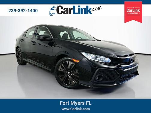 Crystal Black Pearl 2019 Honda Civic EX
