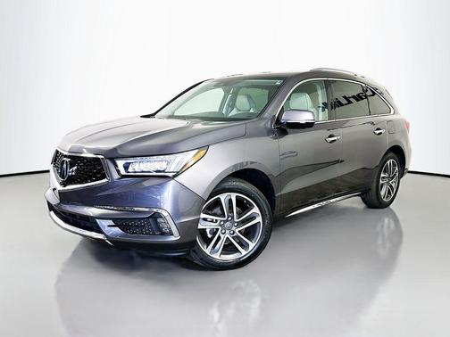 Modern Steel Metallic 2017 Acura MDX 3.5L w/Advance Package