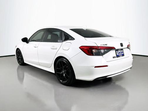 Platinum White Pearl 2022 Honda Civic Sport
