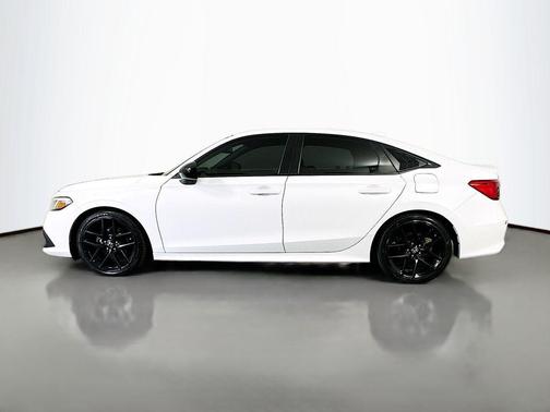 Platinum White Pearl 2022 Honda Civic Sport