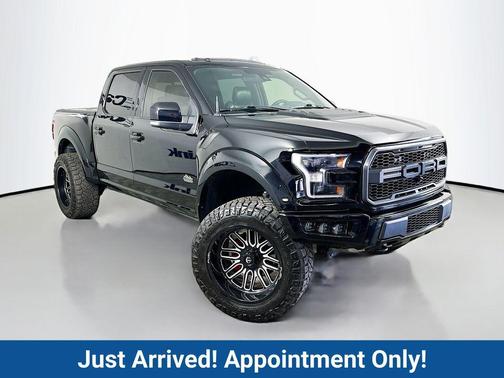 Shadow Black 2018 Ford F-150 Raptor