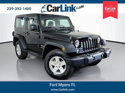 Black Clearcoat 2015 Jeep Wrangler Sport