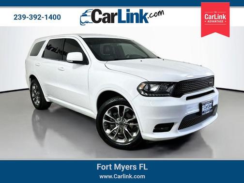 White Knuckle Clearcoat 2019 Dodge Durango GT Plus