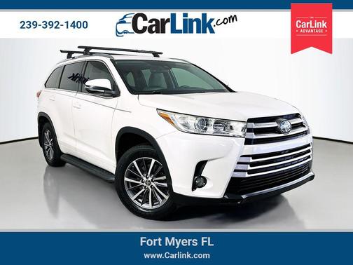 Blizzard Pearl 2018 Toyota Highlander XLE