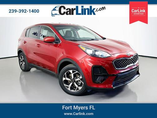 Hyper Red 2021 Kia Sportage LX