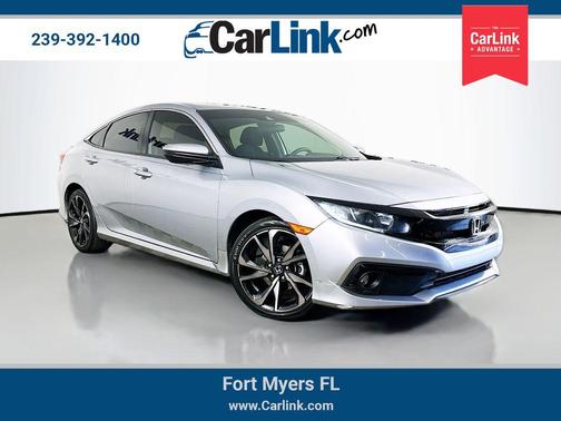 Lunar Silver Metallic 2021 Honda Civic Sport