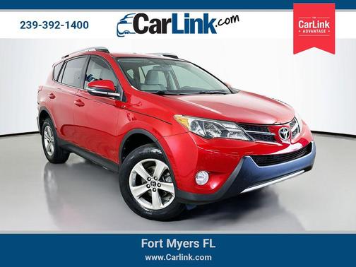 Barcelona Red Metallic 2015 Toyota RAV4 XLE