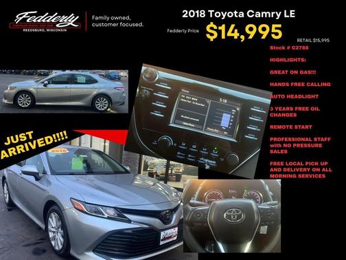 2018 Toyota Camry LE