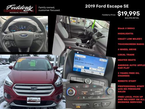 2019 Ford Escape SE